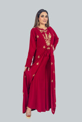 Indowestern Shrug Set